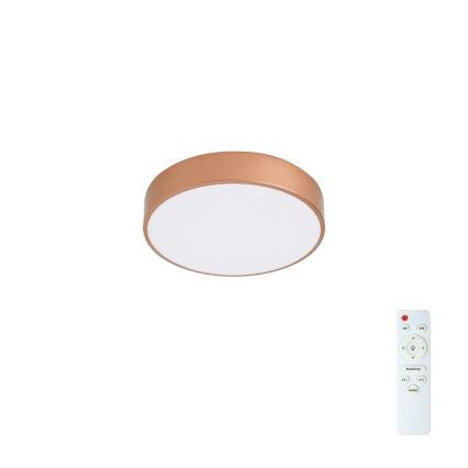 Brilagi - Ρυθμιζόμενο LED φωτιστικό οροφής POOL LED/36W/230V 3000-6000K Ø 30 cm μπρονζέ + τηλεχειριστήριο