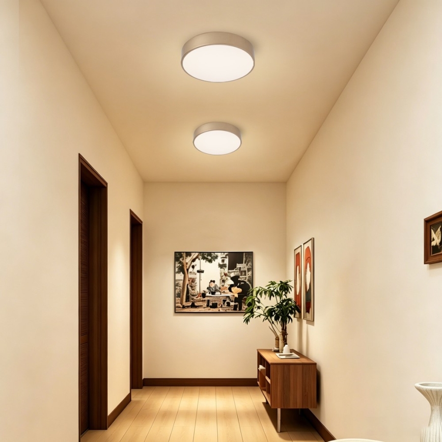 Brilagi - Ρυθμιζόμενη πλαφονιέρα LED POOL LED/36W/230V 3000-6000K, διάμ. 30 cm, σε χρυσό + τηλεχειριστήριο