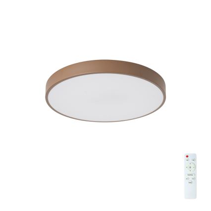 Brilagi - Ρυθμιζόμενο LED φωτιστικό οροφής POOL LED/48W/230V 3000-6000K διάμ. 40 εκ. καφέ + με τηλεχειριστήριο