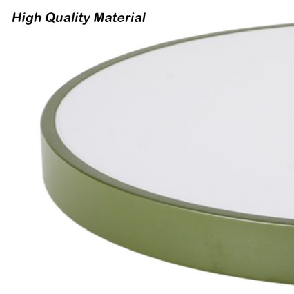 Brilagi - Ρυθμιζόμενο φωτιστικό οροφής POOL LED/48W/230V 3000-6000K διάμ. 40 cm πράσινο + τηλεχειριστήριο