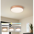 Brilagi - LED Ρυθμιζόμενο φωτιστικό οροφής POOL LED/48W/230V 3000-6000K Ø 40 εκ. μπρονζέ + τηλεχειριστήριο