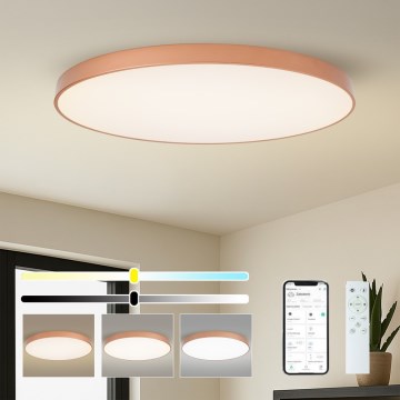 BRILAGI - LED Ρυθμιζόμενο φωτιστικό οροφής POOL SMART LED/180W/230V 3000-6000K 120 cm μπρονζέ Wi-Fi Tuya + τηλεχειριστήριο