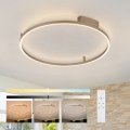 Brilagi - LED Ρυθμιζόμενο φωτιστικό οροφής PORTOFINO LED/60W/230V 3000-6000K διάμ. 80 cm μπεζ + τηλεχειριστήριο