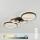 Brilagi - LED Ρυθμιζόμενο φωτιστικό οροφής RINGO LED/34W/230V 3000-6000K 28x78 cm μαύρο + τηλεχειριστήριο