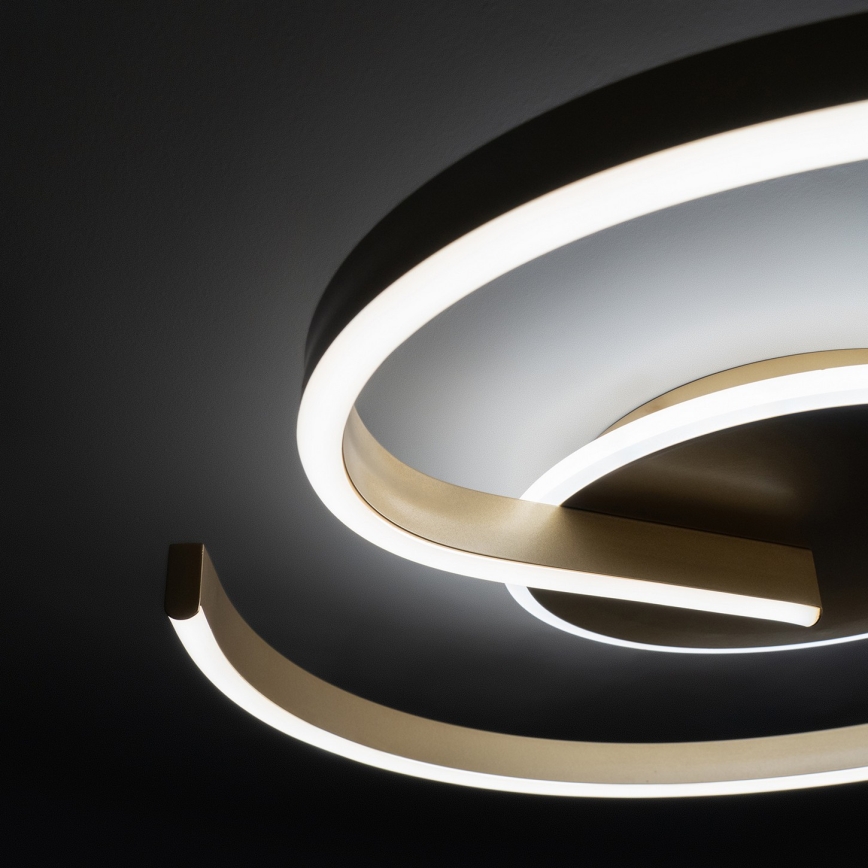 Brilagi - Ρυθμιζόμενο φωτιστικό οροφής LED SPIRAL LED/56W/230V Ø 50 cm 3000/4000/6000K + τηλεχειριστήριο