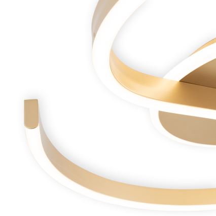 Brilagi - Ρυθμιζόμενο φωτιστικό οροφής LED SPIRAL LED/56W/230V Ø 50 cm 3000/4000/6000K + τηλεχειριστήριο