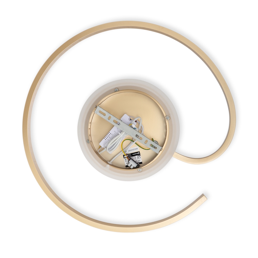 Brilagi - Ρυθμιζόμενο φωτιστικό οροφής LED SPIRAL LED/56W/230V Ø 50 cm 3000/4000/6000K + τηλεχειριστήριο