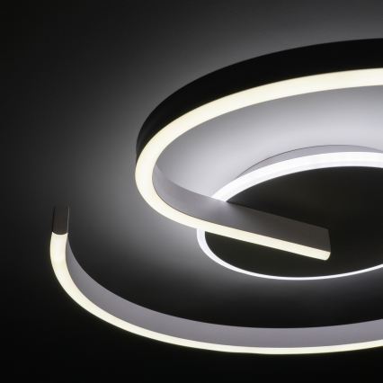Brilagi - Ρυθμιζόμενο φωτιστικό οροφής LED SPIRAL LED/56W/230V, Ø 50 cm, 3000/4000/6000K + τηλεχειριστήριο