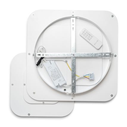 Brilagi - Ρυθμιζόμενο LED φωτιστικό οροφής TANDORA LED/49W/230V 50x50 cm 3000-6000K + τηλεχειριστήριο