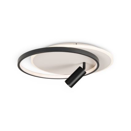 BRILAGI - Ρυθμιζόμενο LED φωτιστικό οροφής UNITY LED/48W/230V + 1xGU10/3W 3000-6000K 39x45 cm λευκό/μαύρο + τηλεχειριστήριο