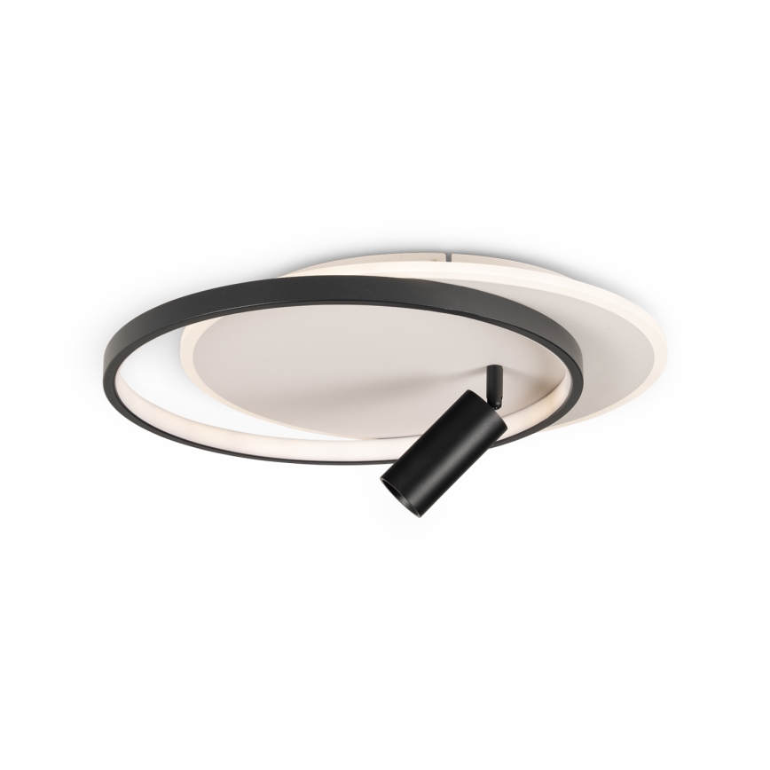 BRILAGI - Ρυθμιζόμενο LED φωτιστικό οροφής UNITY LED/48W/230V + 1xGU10/3W 3000-6000K 39x45 cm λευκό/μαύρο + τηλεχειριστήριο