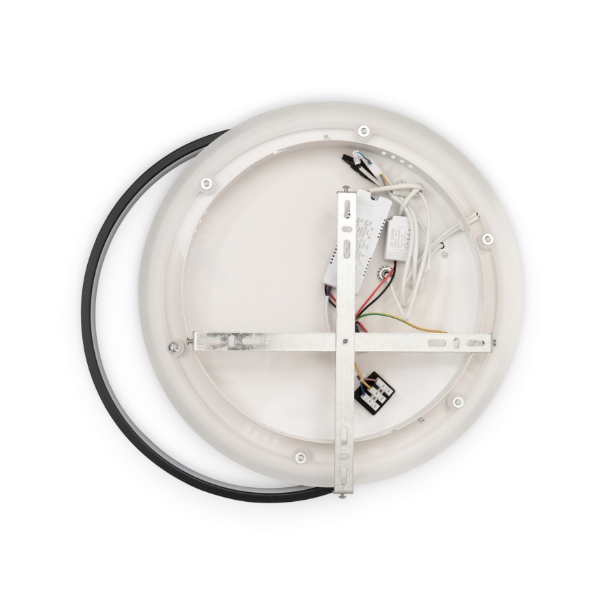 BRILAGI - Ρυθμιζόμενο LED φωτιστικό οροφής UNITY LED/48W/230V + 1xGU10/3W 3000-6000K 39x45 cm λευκό/μαύρο + τηλεχειριστήριο