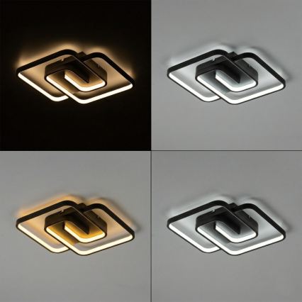 Brilagi - Ρυθμιζόμενο φωτιστικό οροφής LED VELO LED/64W/230V 3000-6500K 48x48 cm + τηλεχειριστήριο