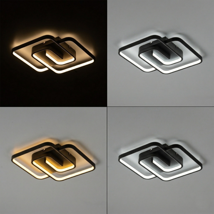 Brilagi - Ρυθμιζόμενο φωτιστικό οροφής LED VELO LED/64W/230V 3000-6500K 48x48 cm + τηλεχειριστήριο