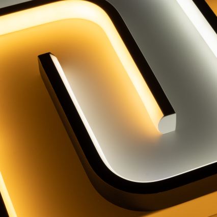 Brilagi - Ρυθμιζόμενο LED φωτιστικό οροφής VELO XL LED/98W/230V 3000-6500K 61x61 cm + τηλεχειριστήριο