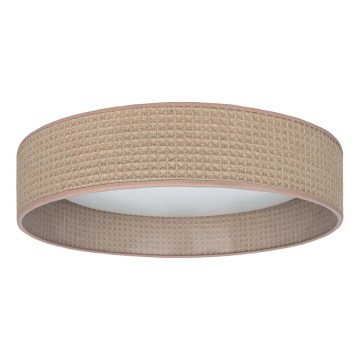 Brilagi - LED ρυθμιζόμενο φωτιστικό οροφής VELVET SMART VARI LED/24W/230V 3000-6500K Ø 45 cm μπεζ + τηλεχειριστήριο