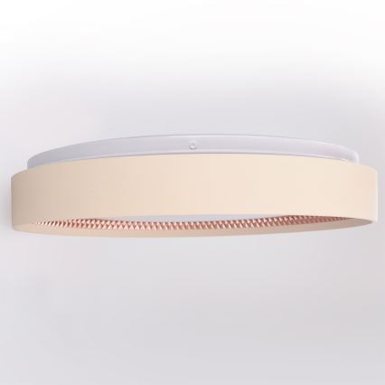 Brilagi - Ρυθμιζόμενο LED φωτιστικό οροφής WALDO LED/48W/230V 3000-6500K Ø 40 cm μπεζ/χρυσό + τηλεχειριστήριο
