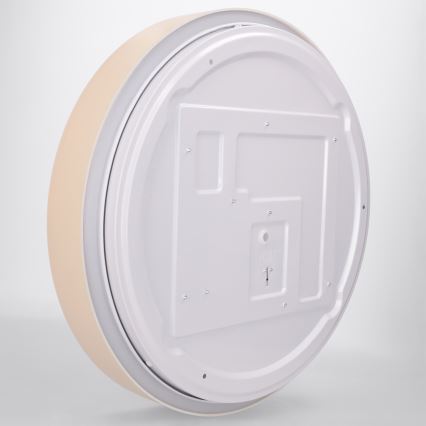 Brilagi - Ρυθμιζόμενο LED φωτιστικό οροφής WALDO LED/48W/230V 3000-6500K Ø 40 cm μπεζ/χρυσό + τηλεχειριστήριο