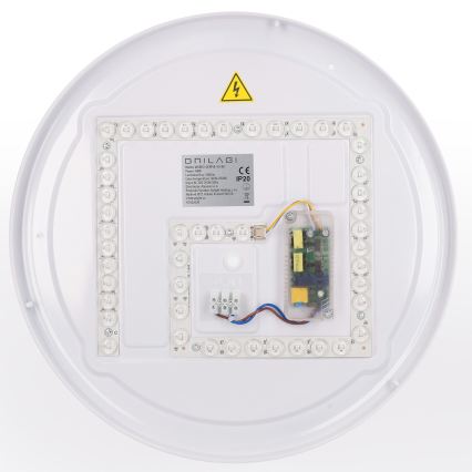 Brilagi - Ρυθμιζόμενο LED φωτιστικό οροφής WALDO LED/48W/230V 3000-6500K Ø 40 cm μπεζ/χρυσό + τηλεχειριστήριο