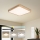 Brilagi - LED ρυθμιζόμενο φωτιστικό οροφής WOODLINE SQUARE LED/80W/230V 3000-6000K από δρυς 60x60 cm + τηλεχειριστήριο