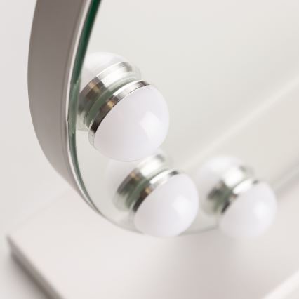 Brilagi - Ρυθμιζόμενο LED Καθρέφτης Μακιγιάζ HOLLYWOOD LED/12W/230V 3000/4000/6500K