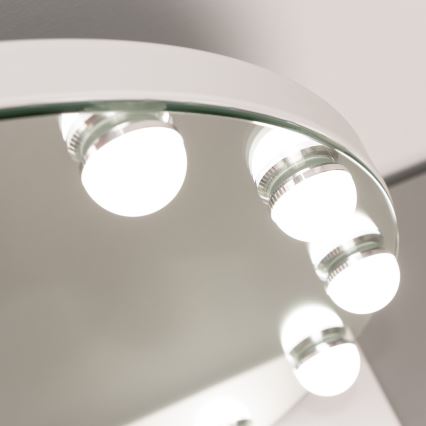 Brilagi - Ρυθμιζόμενο LED Καθρέφτης Μακιγιάζ HOLLYWOOD LED/12W/230V 3000/4000/6500K