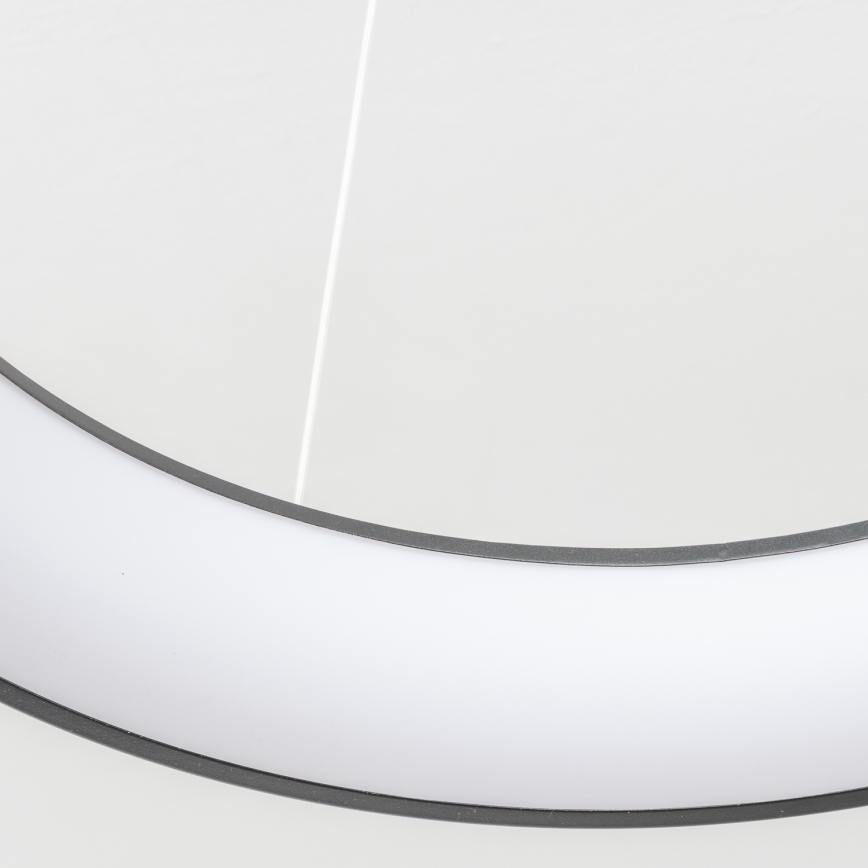 Brilagi - Ρυθμιζόμενο LED κρεμαστό φωτιστικό με καλώδιο FALCON II LED/99W/230V 3000-6500K Ø 60 cm μαύρο + τηλεχειριστήριο