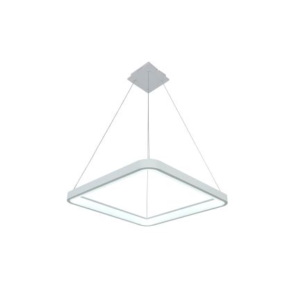 Brilagi - Ρυθμιζόμενο κρεμαστό φωτιστικό σε καλώδιο FALCON SLIM LED/50W/230V 3000-6500K 50x50 cm λευκό + τηλεχειριστήριο