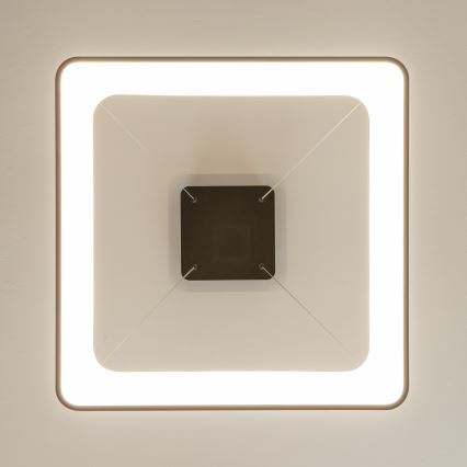 Brilagi - Ρυθμιζόμενο LED κρεμαστό φωτιστικό σε καλώδιο FALCON II LED/125W/230V 3000-6500K 60x60 cm μαύρο + τηλεχειριστήριο