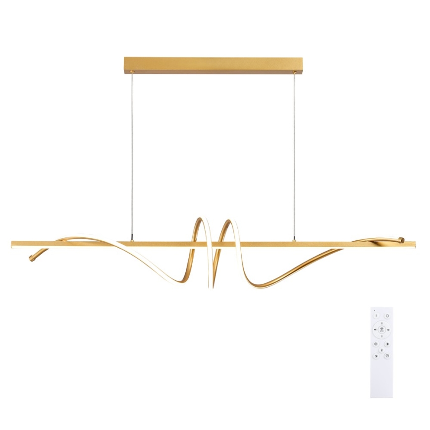 BRILAGI - LED ρυθμιζόμενος πολυέλαιος σε καλώδιο SIGNATURE LED/50W/230V 3000-6000K 120 cm χρυσό + τηλεχειριστήριο