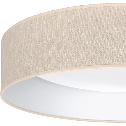 Brilagi - LED ρυθμιζόμενο φωτιστικό οροφής VELVET SMARTIX STARS LED/24W/230V 3000-6000K Ø 45 cm εκρού Wi-Fi Tuya Beacon + τηλεχειριστήριο