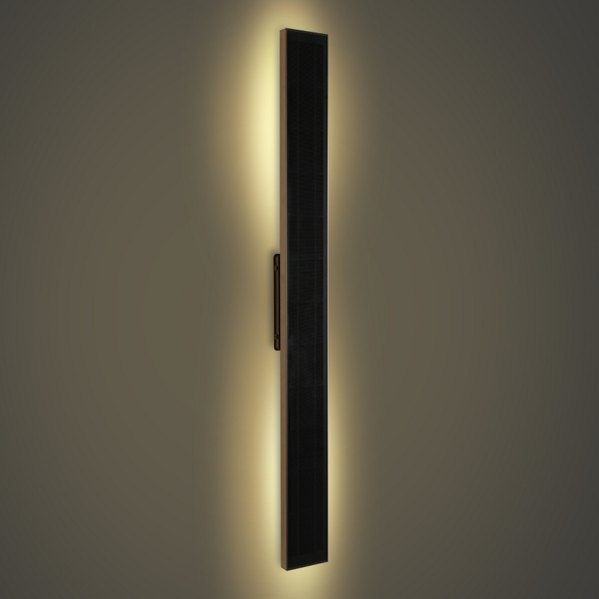 Brilagi - LED Ρυθμιζόμενο ηλιακό επιτοίχιο φωτιστικό SUN LED/5,5W/230V 100 cm 6000 mAh IP44