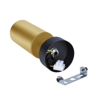 Brilagi - LED RGBW ρυθμιζόμενο σποτ φωτιστικό SELE GOLDEN 1xGU10/4,8W/230V 3000K μαύρο/χρυσό + τηλεχειριστήριο