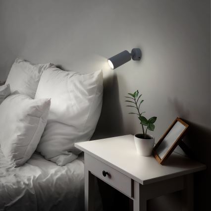 Brilagi - LED RGBW ρυθμιζόμενο φωτιστικό σποτ SELE 1xGU10/6W/230V 3000K ανθρακί