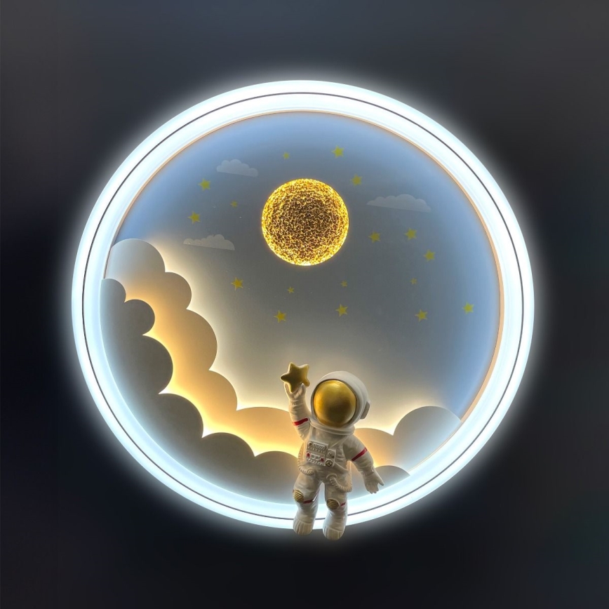 Brilagi - LED Ρυθμιζόμενο παιδικό φωτιστικό οροφής LED/42W/230V 3000/5700K astronaut