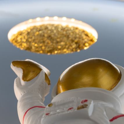 Brilagi - LED Ρυθμιζόμενο παιδικό φωτιστικό οροφής LED/42W/230V 3000/5700K astronaut