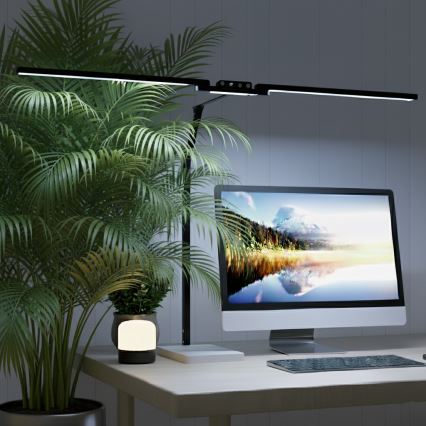 Brilagi - Ρυθμιζόμενο επιτραπέζιο LED φωτιστικό με χειρισμό αφής VARIO LED/24W/230V 3000-6500K CRI 92 μαύρο