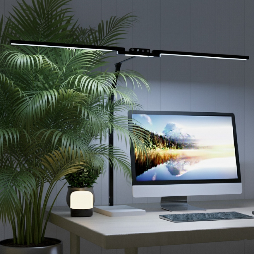 Brilagi - Ρυθμιζόμενο επιτραπέζιο LED φωτιστικό με χειρισμό αφής VARIO LED/24W/230V 3000-6500K CRI 92 μαύρο