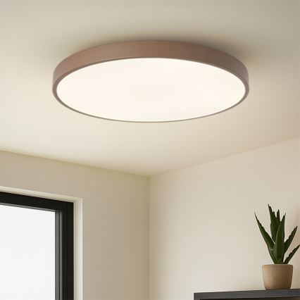 Brilagi - Ρυθμιζόμενο LED φωτιστικό POOL SMART LED/100W/230V Ø 80 cm 3000-6000K Wi-Fi Tuya + τηλεχειριστήριο καφέ