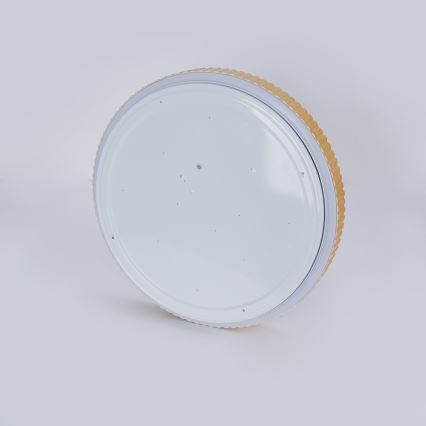 Brilagi - Ρυθμιζόμενο φωτιστικό οροφής LED CORVO LED/72W/230V 3000-6000K σε ξύλινη όψη διάμ. 50 cm + τηλεχειριστήριο
