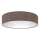 Brilagi - LED ρυθμιζόμενο οροφής φωτιστικό VELVET SMARTIX LED/24W/230V 3000-6000K Ø 45 cm καφέ Wi-Fi Tuya Beacon + τηλεχειριστήριο