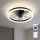 Brilagi - LED ρυθμιζόμενος ανεμιστήρας οροφής LED/62W/230V διάμ. 50 cm μαύρος + τηλεχειριστήριο