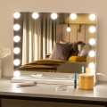 BRILAGI - LED ρυθμιζόμενος καθρέφτης μακιγιάζ HOLLYWOOD LED/15W/230V CCT + USB λευκός