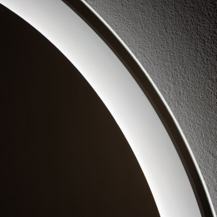 Brilagi - LED θερμαινόμενος καθρέφτης μπάνιου AVA PRO LED/18,5W/230V διάμ. 60 cm IP44 CRI 90 ρυθμιζόμενος + CCT