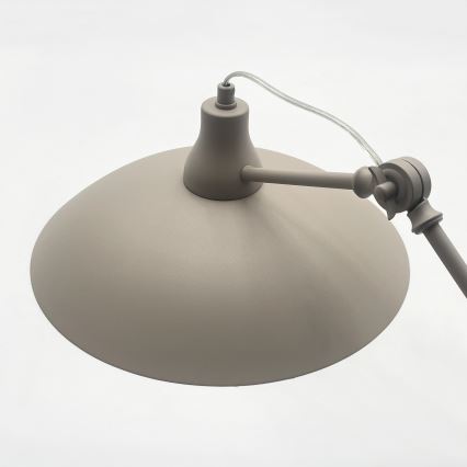 BRILAGI - LED Ρυθμιζόμενος πολυέλαιος σε ράβδο IRONBEAM 1xE27/60W/230V μπεζ
