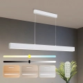 Brilagi - LED Ρυθμιζόμενος Πολυέλαιος SLEEKLINE SMART LED/40W/230V 3000-6000K Wi-Fi Tuya Λευκός + τηλεχειριστήριο