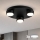 Brilagi - LED RGB+CCT ρυθμιζόμενο φωτιστικό οροφής MONO 3xGX53/14W/230V 2700-6500K Wi-Fi Tuya διάμ. 30 εκ. μαύρο