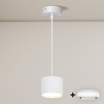 Brilagi - LED RGB+CCT Ρυθμιζόμενο κρεμαστό φωτιστικό με καλώδιο STRIPY 1xGX53/14W/230V 2700-6500K Wi-Fi Tuya λευκό
