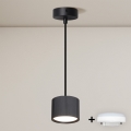 Brilagi - LED RGB+CCT Ρυθμιζόμενο κρεμαστό φωτιστικό με καλώδιο STRIPY 1xGX53/14W/230V 2700-6500K Wi-Fi Tuya μαύρο