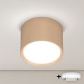 Brilagi - LED RGB+CCT Ρυθμιζόμενο σποτ φωτιστικό SMOOTH 1xGX53/14W/230V 2700-6500K Wi-Fi Tuya μπεζ